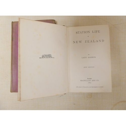 274 - HODDER EDWIN.  Memories of New Zealand Life. Orig. purple cloth, fading & wear. Pres. ... 