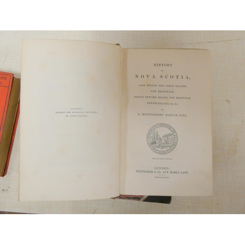 283 - MOODIE SUSANNA.  Roughing It in the Bush, or Life in Canada. 2 vols. Half dark calf, marbl... 