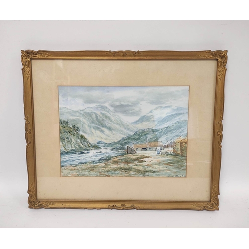 241 - John Hamilton Glass (Scottish 1890-1925)Old View Of ArranWatercolour, signed26.5cm x 46cm... 