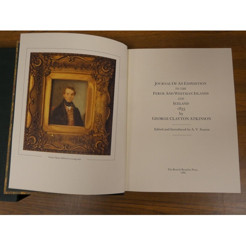 243 - ATKINSON GEORGE CLAYTON.  Journal of an Expedition to the Feroe & Westman Islands &... 