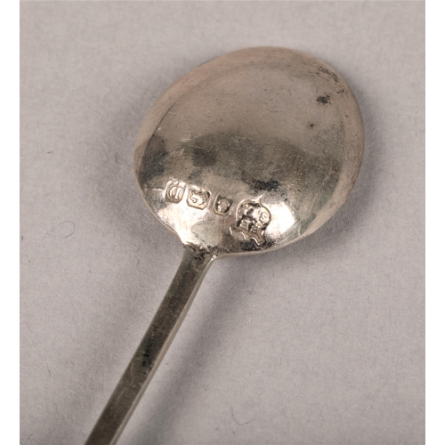 172 - Set of six silver coffee spoons, Birmingham 1928