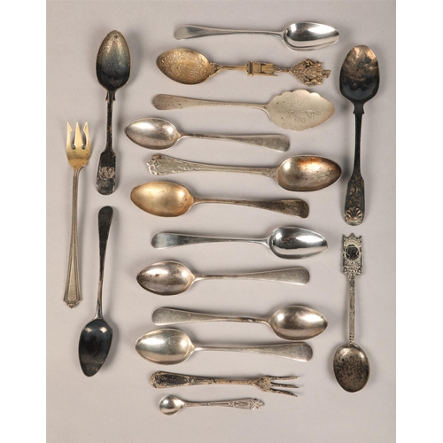 179 - Assortment of silver spoons