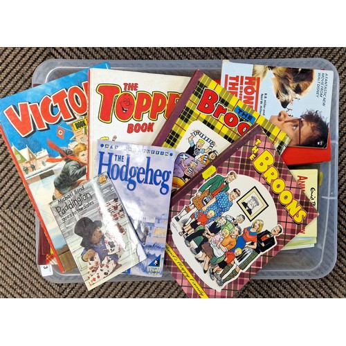 504 - Collection of The Broons, Topper, Beano Annuals etc