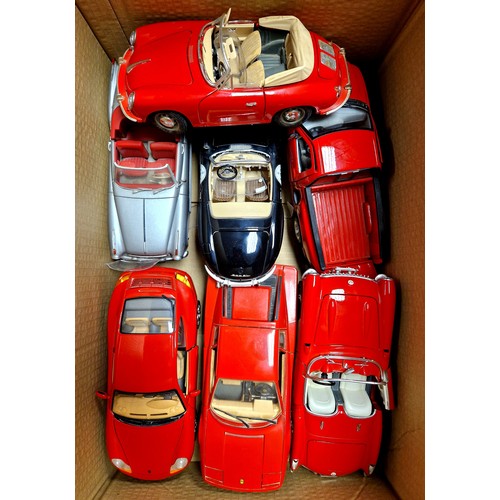 406 - Collection of model die cast vehicles to include Cadillacs