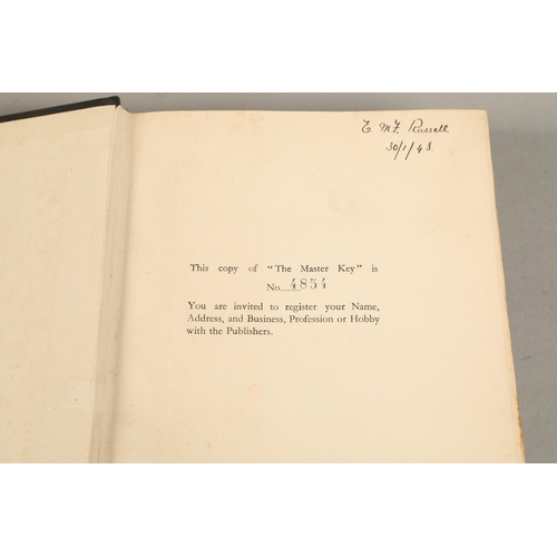 340A - Charles F. Haanel 'The Master Key' First British edition 1933, copy no. 4854, The Master Key Publish... 