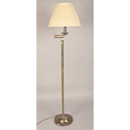 563 - Brass floor standing lamp