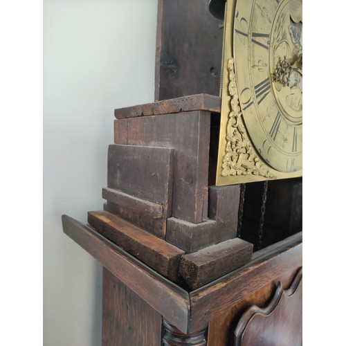 366 - 18th century oak cased 30 hour longcase clock by Thomas Lister of Halifax (1745-1814), the brass dia... 