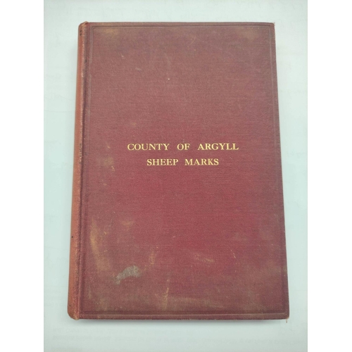 182 - Scottish Sheep Marks.  Registers for County of Perth, 1904; Counties South of the Forth & Clyde ... 