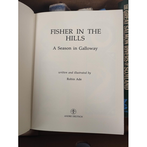 35 - Angling.  16 illus. vols. in d.w's re. fishing.