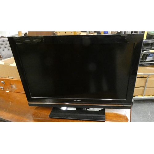 436 - Sony flat screen television.