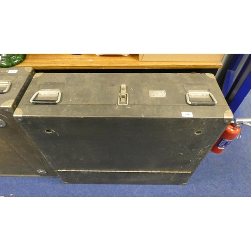 476 - Large military storage box.