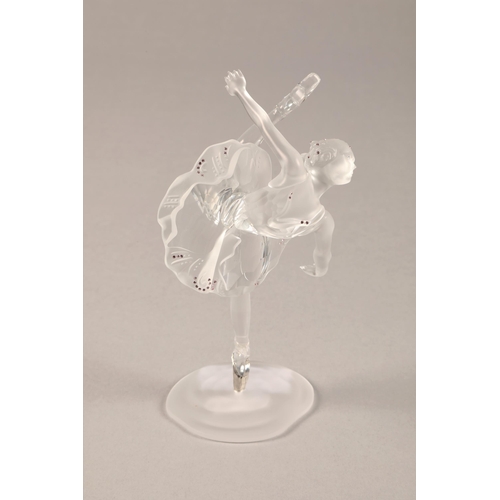 25 - Swarovski ballet figure, 14 cm high, in box