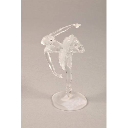 25 - Swarovski ballet figure, 14 cm high, in box