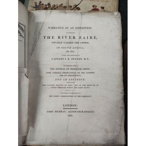 247 - TUCKEY J. K.  Narrative of an Expedition to Explore the River Zaire Usually Called the Congo. Fldg. ... 