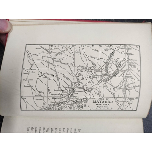 96 - NEWMAN CAPT. C. L. NORRIS.  Matabeleland & How We Got It. Maps as called for. Orig. pict. red cl... 