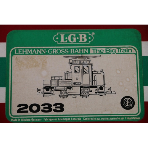 14 - LGB Lehmann Gross Bahn 'The Big Train' (Ernst Paul Lehmann Patent, made in China), G gauge model rai... 