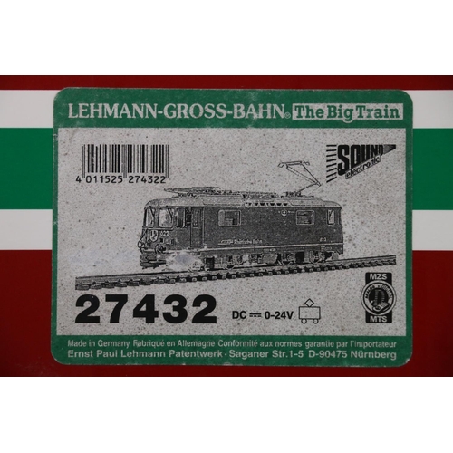 38 - LGB Lehmann Gross Bahn 'The Big Train' (Ernst Paul Lehmann Patent, made in Germany), G gauge model r... 