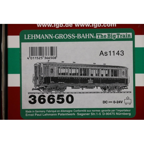 59 - LGB Lehmann Gross Bahn 'The Big Train' (Ernst Paul Lehmann Patent, made in Germany), G gauge model r... 