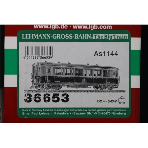 62 - LGB Lehmann Gross Bahn 'The Big Train' (Ernst Paul Lehmann Patent, made in Germany), G gauge model r... 