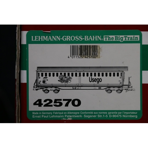 74 - LGB Lehmann Gross Bahn 'The Big Train' (Gebr Marklin of Germany), G gauge model railways 41573 slidi... 