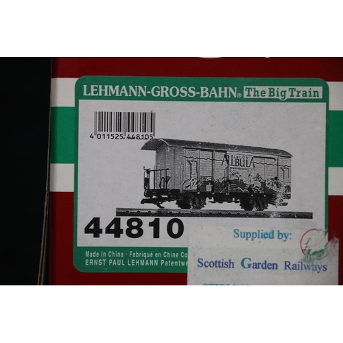 76 - LGB Lehmann Gross Bahn 'The Big Train' (Ernst Paul Lehmann Patent, made in Germany), G gauge model r... 