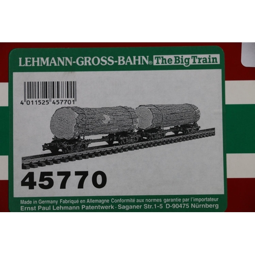 77 - LGB Lehmann Gross Bahn 'The Big Train' (Ernst Paul Lehmann Patent, made in Germany), G gauge model r... 