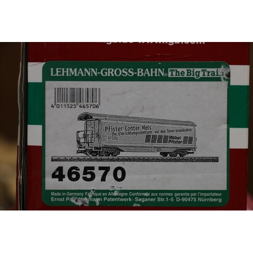 79 - LGB Lehmann Gross Bahn 'The Big Train' (Ernst Paul Lehmann Patent, made in Germany), G gauge model r... 