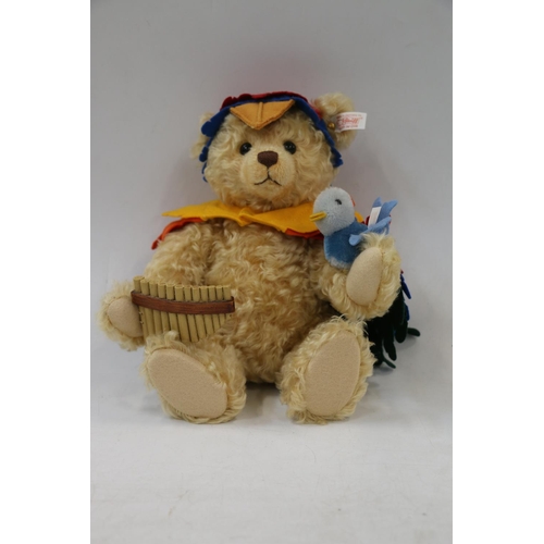 Steiff 660719 Teddy Bear Papageno, an exclusive for Austria