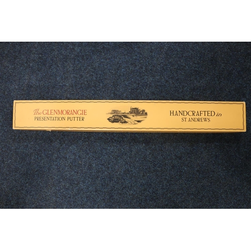 The Glenmorangie Presentation Putter, boxed.