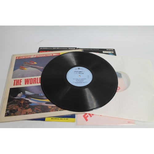 369 - Stingray and Fireball XL5, A Century 21 Production record titled World of Tomorrow, ,matrix L.A.1 an... 