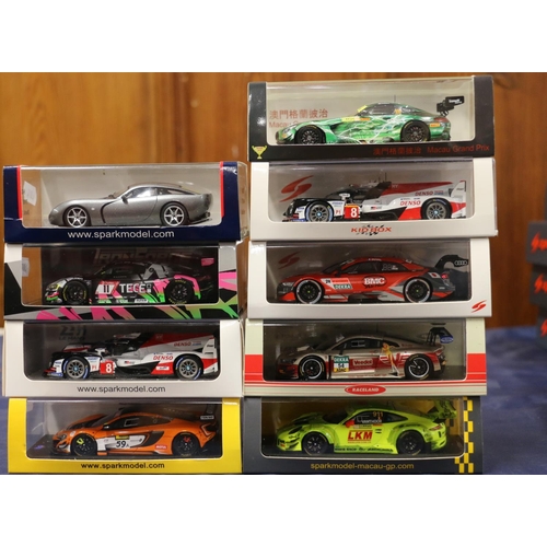 Spark (Minimax Import & Export Co Ltd) 1:43 scale collector's model  Motorsport vehicles includin