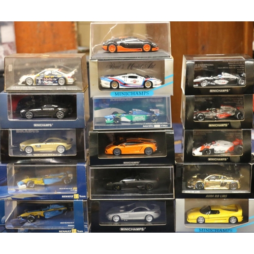 Pauls Model Art Minichamps 1:43 scale diecast model vehicles to