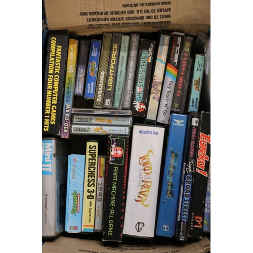 Sinclair ZX Spectrum +2 128k games console with games