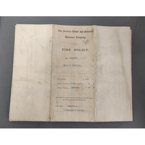 107 - Documents & Ephemera - Insurance.  1879 bound The Norwich Union Fire Insurance Society's Act wit... 