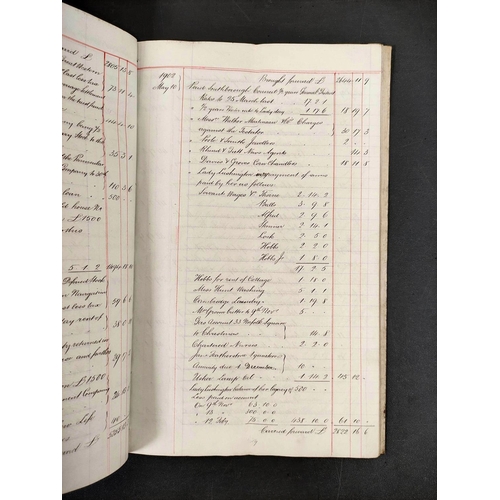 117 - Documents - London - Sir Franklin Lushington, Judge (1823-1901).  1902. Large 26 page manuscript 