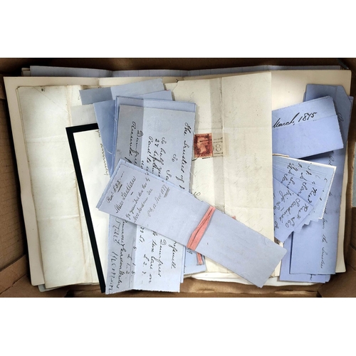 118 - Documents - Kirriemuir - Forfar - Scotland - Yeaman Family.  1901-1907. A bundle of correspondence, ... 