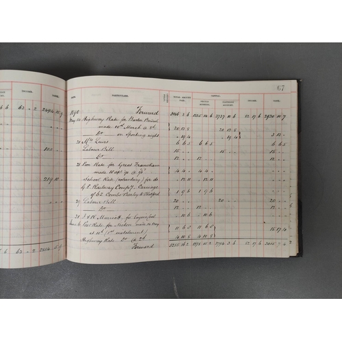 119 - Documents - Norfolk - William Blomfield, Sparham Hall Farm, Necton.  1886-1903. Executor accounts le... 