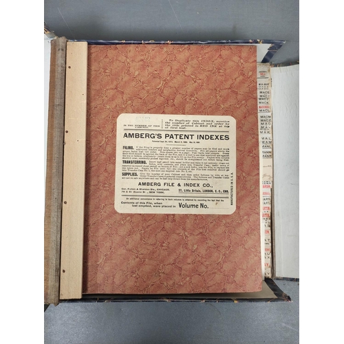 125 - Documents - Scotland - Martin & Campbell, W.S. Edinburgh.  Large indexed letter box file contain... 