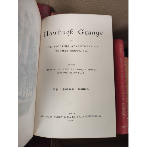 40 - Foxhunting & Equestrian.  A carton of various vols.