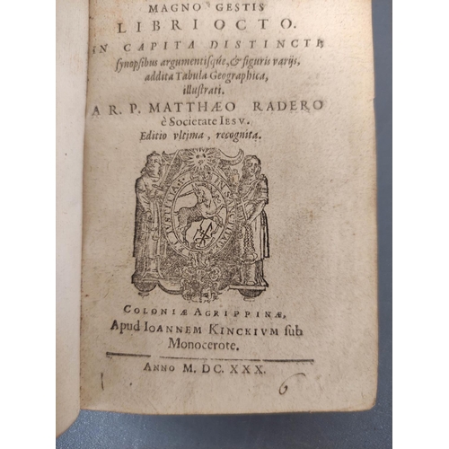 64 - BOCCALINI T. La Secretaria di Apollo. 32mo. No frontis. old calf, gilt back. Blum & Conbale... 