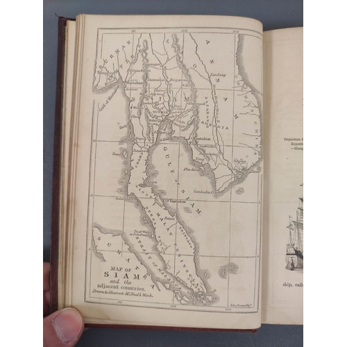 77 - NEALE FREDERICK ARTHUR.  Narrative of a Residence in Siam. Eng. frontis, title vignette, map, 2 plat... 