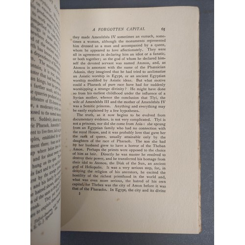 16 - SLADEN DOUGLAS.  Egypt & the English. Illus. & double page map. Orig. pict. maroon... 