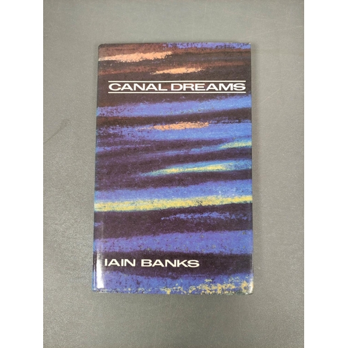 174 - BANKS IAN.  Canal Dreams. Signed & inscribed 1st ed. in d.w. 1989; also a signed copy ... 