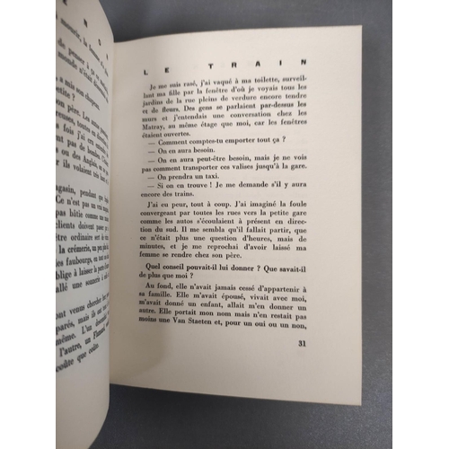 175 - SIMENON GEORGES.  3 vols. in attractive d.w's, 1951/1961 & 5 paperbacks. French text.&... 