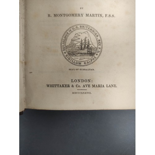 23 - BROWN A. SAMLER.  Brown's Madeira, Canary Islands & Azores. Maps, diags. & adverts. Orig. gr... 