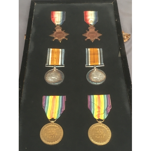 670A - Two WWI medals groups with death plaques to two brothers: 3003 Private Alexander Dott of the Cameron... 