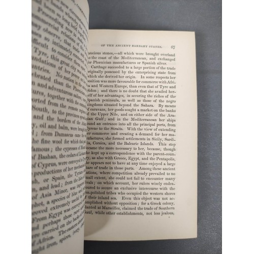 28 - RUSSELL MICHAEL.  History & Present Condition of the Barbary States. Eng fldg. map, ti... 