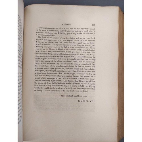 50 - MURRAY ALEXANDER.  Account of the Life & Writings of James Bruce of Kinnaird ... Autho... 