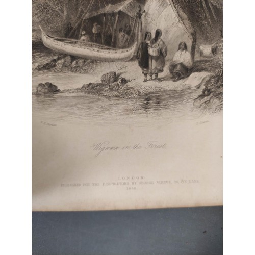 51 - WILLIS N. P.  Canadian Scenery Illustrated. 2 vols. Eng. plates after W. H. Bartlett. Quar... 