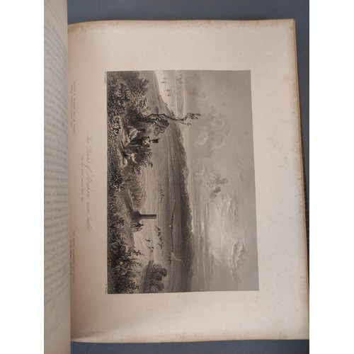 51 - WILLIS N. P.  Canadian Scenery Illustrated. 2 vols. Eng. plates after W. H. Bartlett. Quar... 